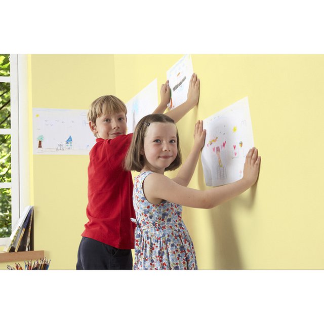 Tekenrol Info notes 30cmx12,2m blanco per rol in bedrukte doos zelfklevend