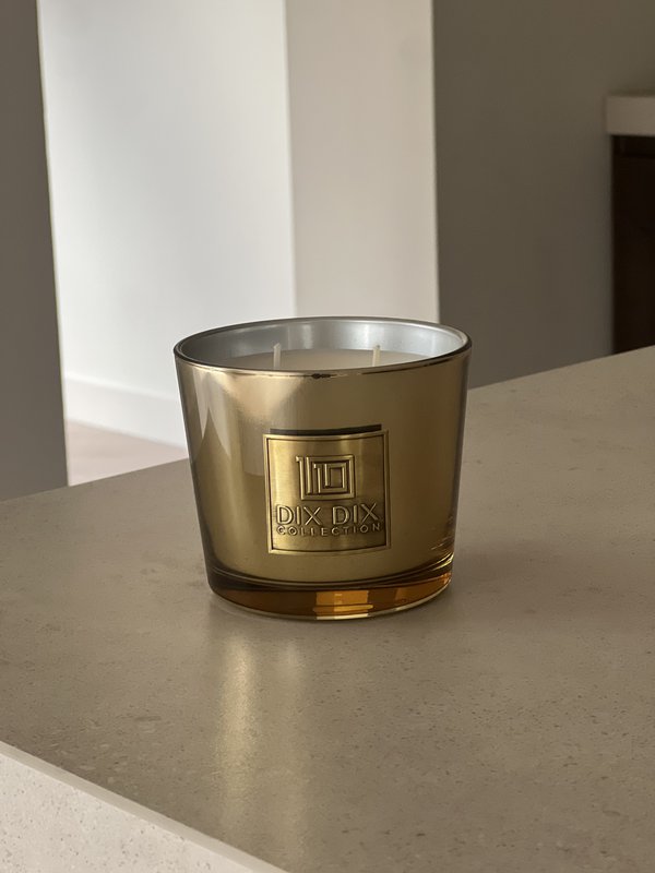 Luxuriöse und nachhaltige Duftkerze Doux - Gold - s