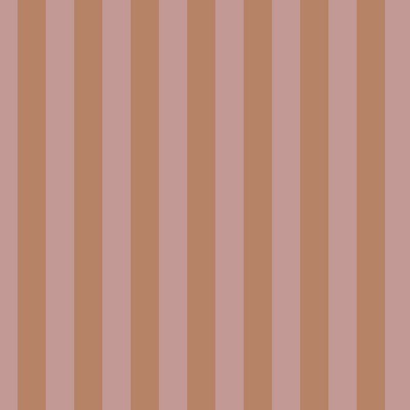 Udendørs pude stribe pink-taupe | 50-50 cm
