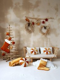 Chaussette de Noël « Bonbons d'Or »