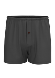 Men's boxer shorts in anthracite, nocturne, burgundy, and ochre red colors. Available in sizes S to XXL.