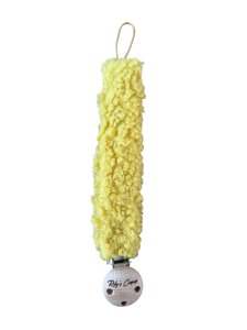 Pacifier Cord Teddy – Yellow