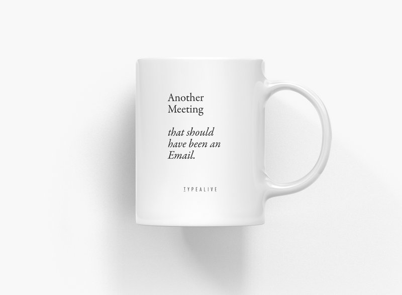 Tasse aus Keramik / "The Mug" Another Meeting