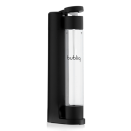 Matte black bubliq drink carbonator