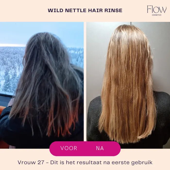 Appelazijn haarspoeling - Wild Nettle Hair Rinse