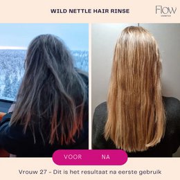 Appelazijn haarspoeling - Wild Nettle Hair Rinse