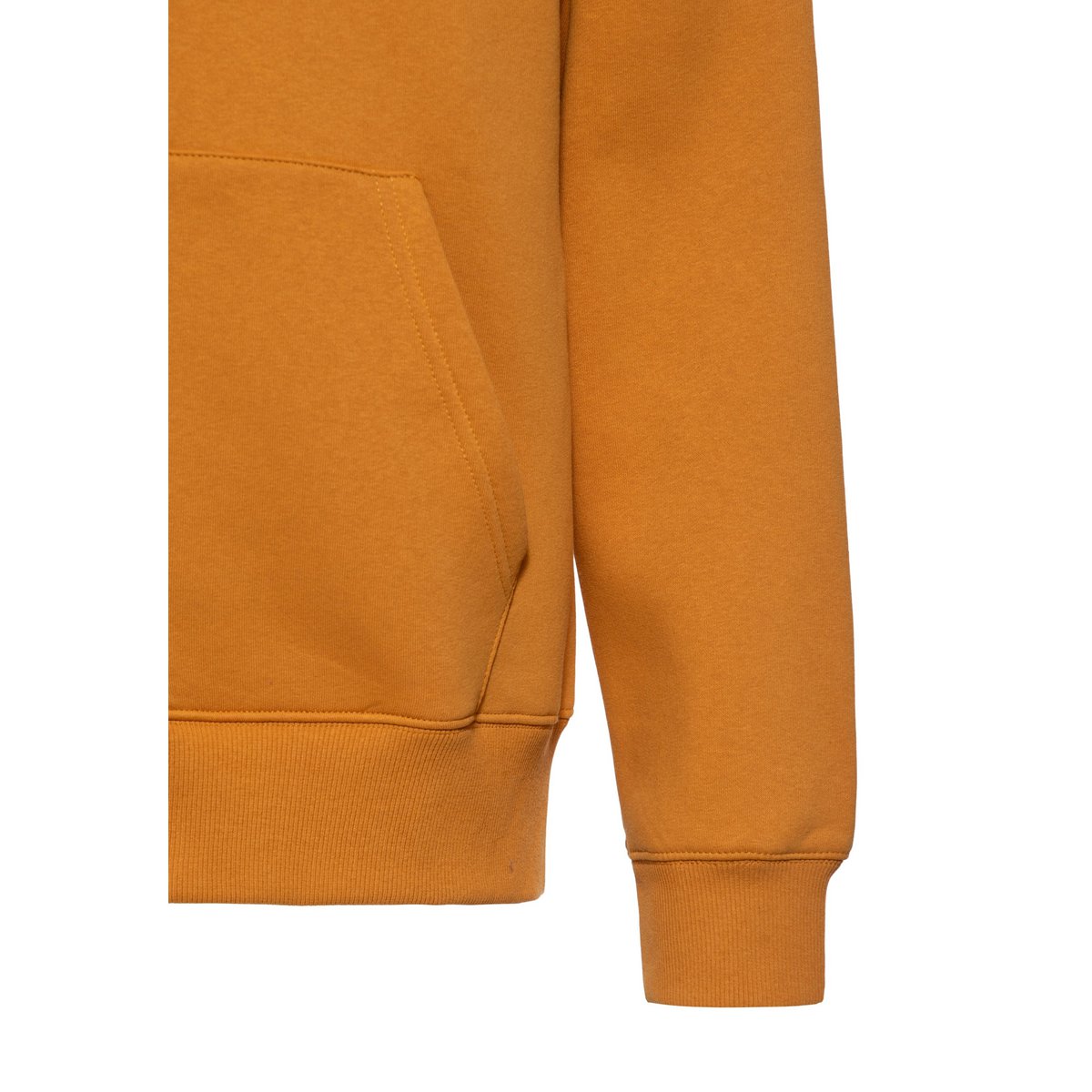 Kapuzensweatjacke 'Fuck The Fucking Rules' in Senf