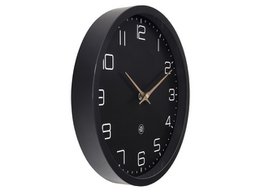 Zegar ścienny nXt ECO 30cm czarny