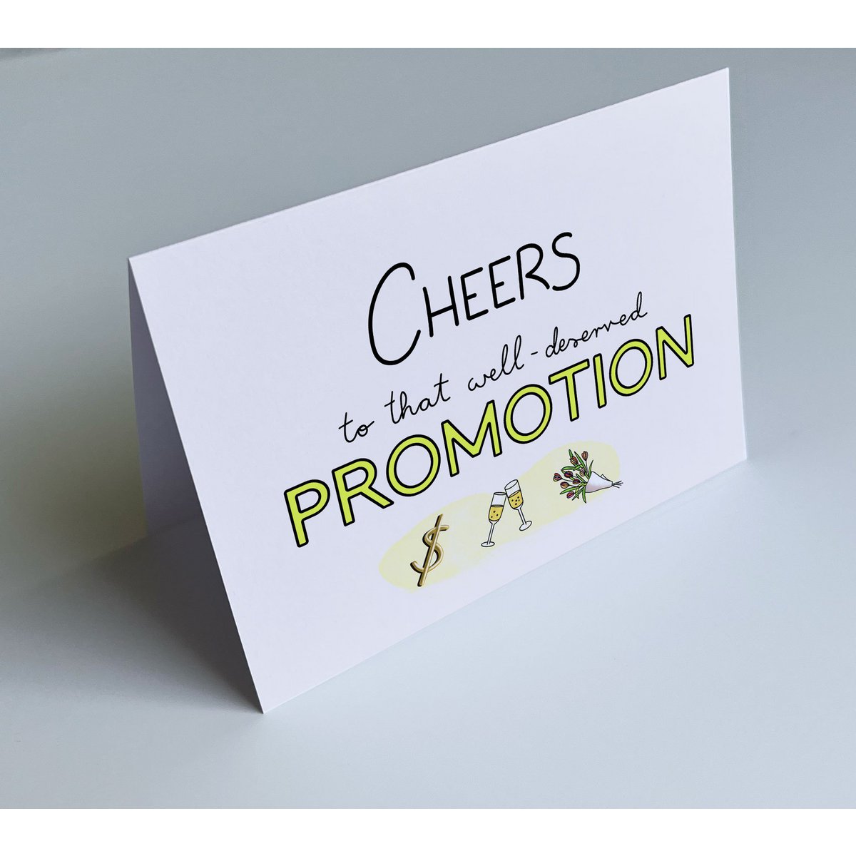 Carte de voeux promotionnelle - Bravo à cette promotion bien méritée
