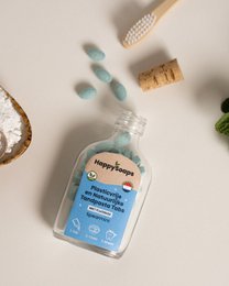 Tandpasta -faner - med fluor - Spearmint