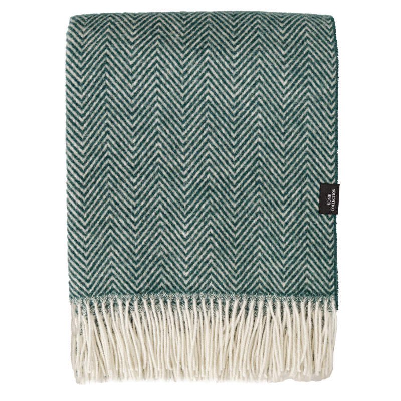 Plaid WOOOL - Manhattan (Vert)