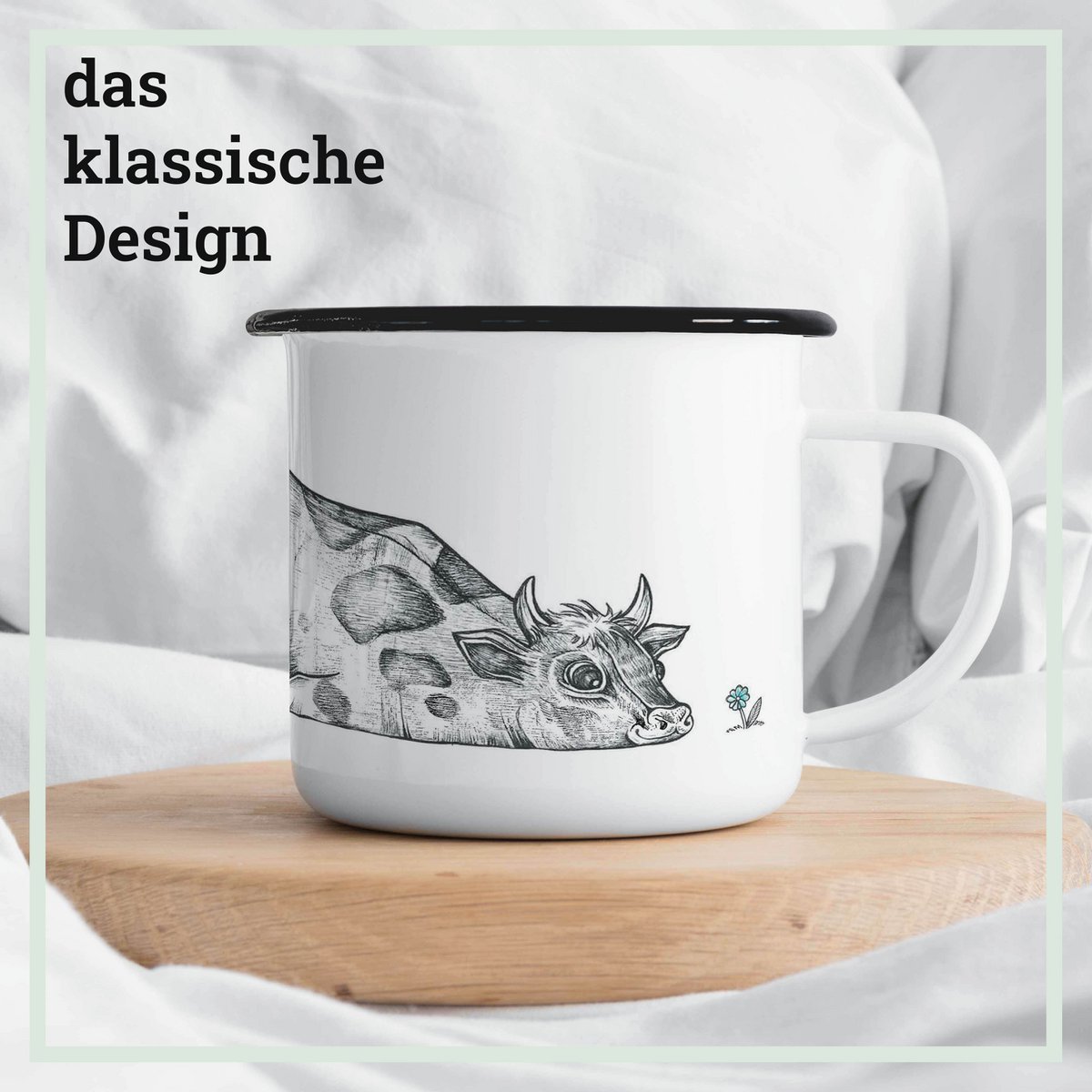 Enamel cup – Rita