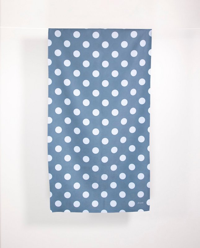 Handtuchpunkte Stahlblau