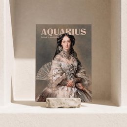 Aquarius - Postcard - Astro Queen Collection