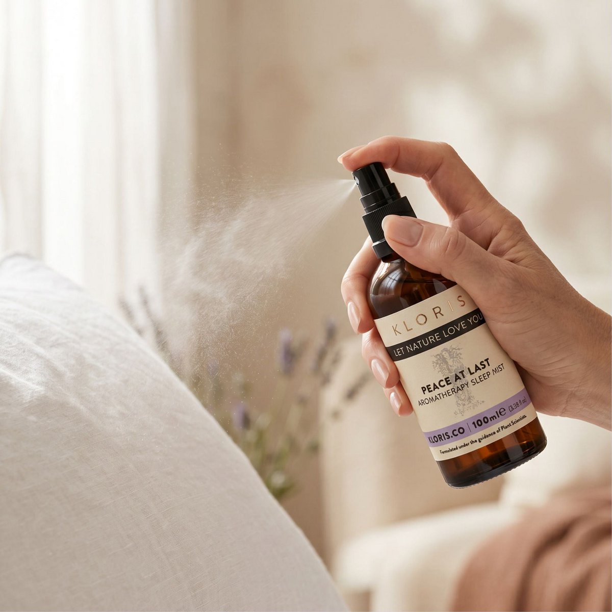 Paz al fin - Bruma para dormir con aromaterapia