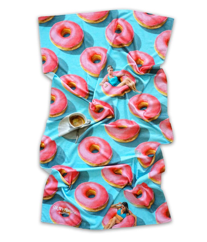 Beach Towel The Pleasures of Life - Algis Kriščiūnas