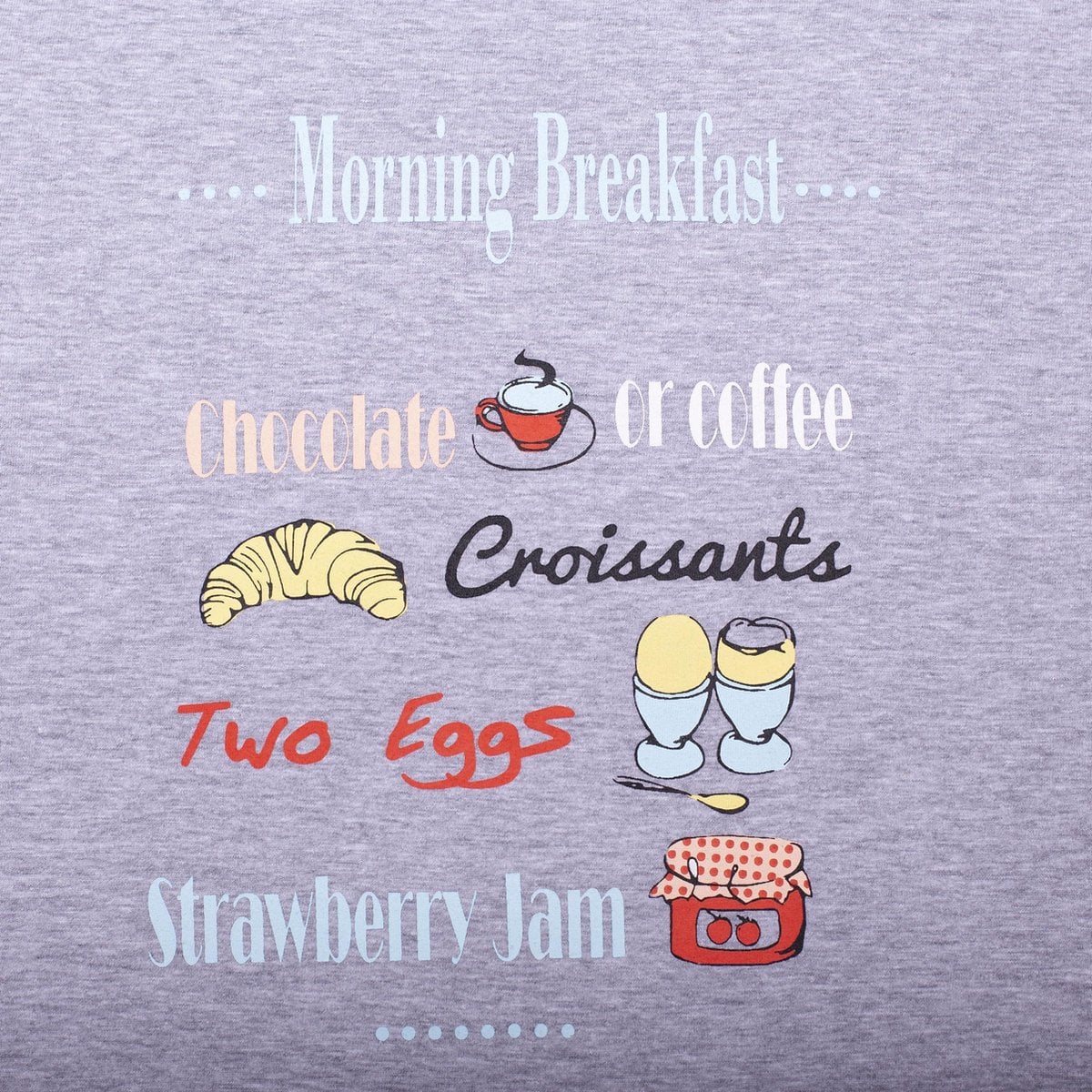 Women's Nightdress - Morning Breakfast
