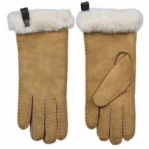 Damenhandschuhe aus Lammfell - Wildleder/Wolle | 4 Farben | 3 Größen