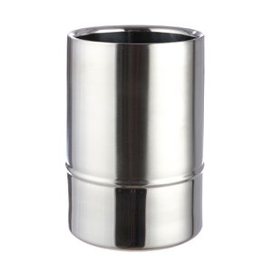 Cylindrical bottle cooler, H.18 cm