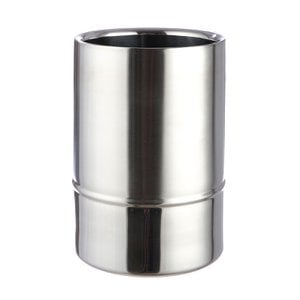 Cylindrical bottle cooler, H.18 cm