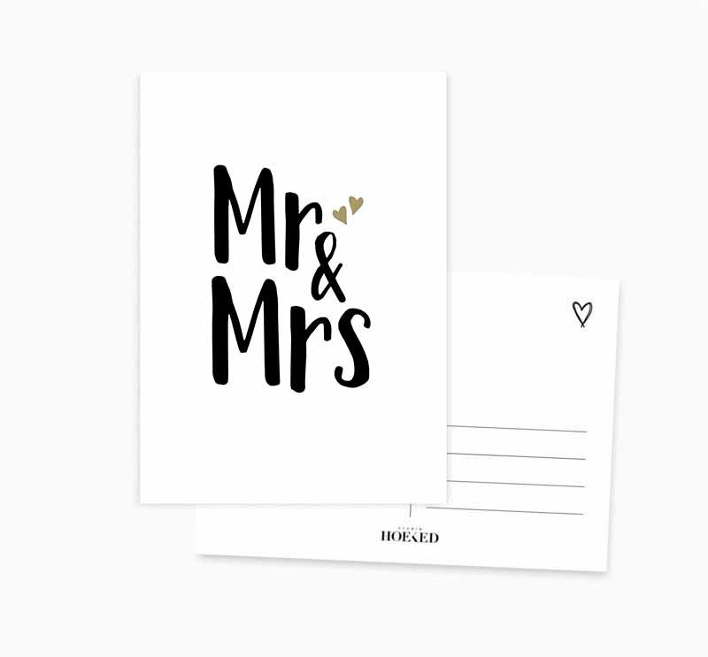 Cartolina || Signor signora