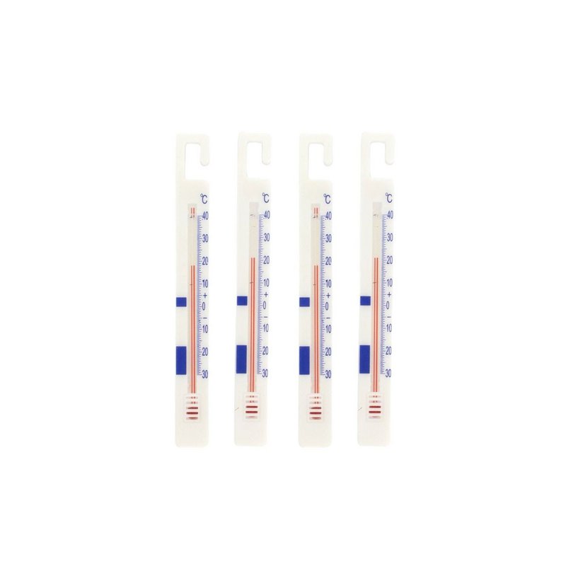 Set van 4 FM Professionele koelkastthermometers