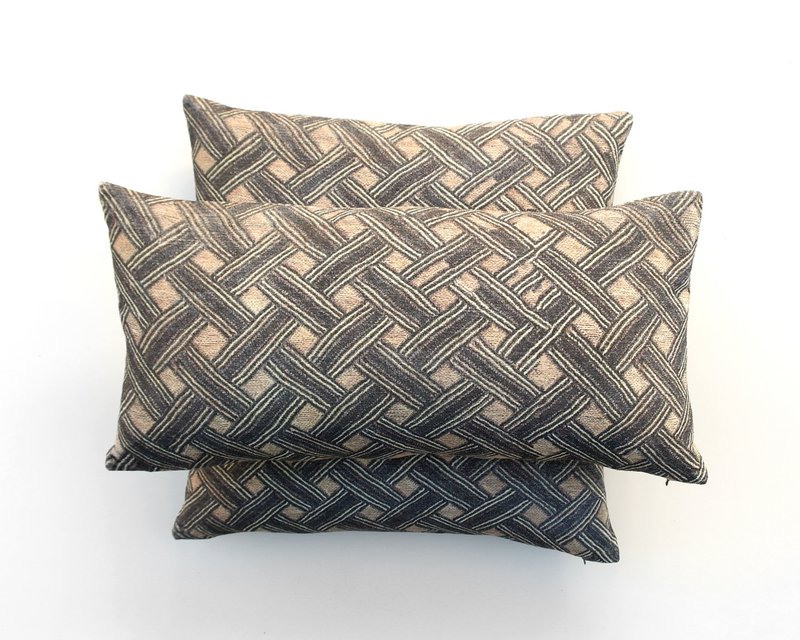 Housse de coussin en velours Luku