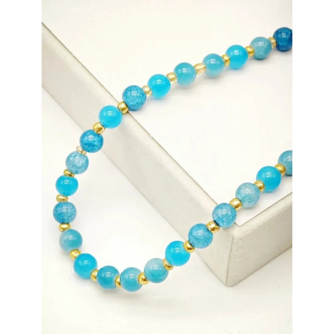 Collier sautoir fantaisie pierre