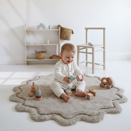 SWEET APRIL LIN washable cotton children's rug