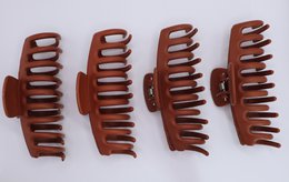 4x grote klauwclips voor dames Grote klauwclip voor dun dik krullend haar