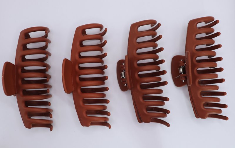 4x grote klauwclips voor dames Grote klauwclip voor dun dik krullend haar