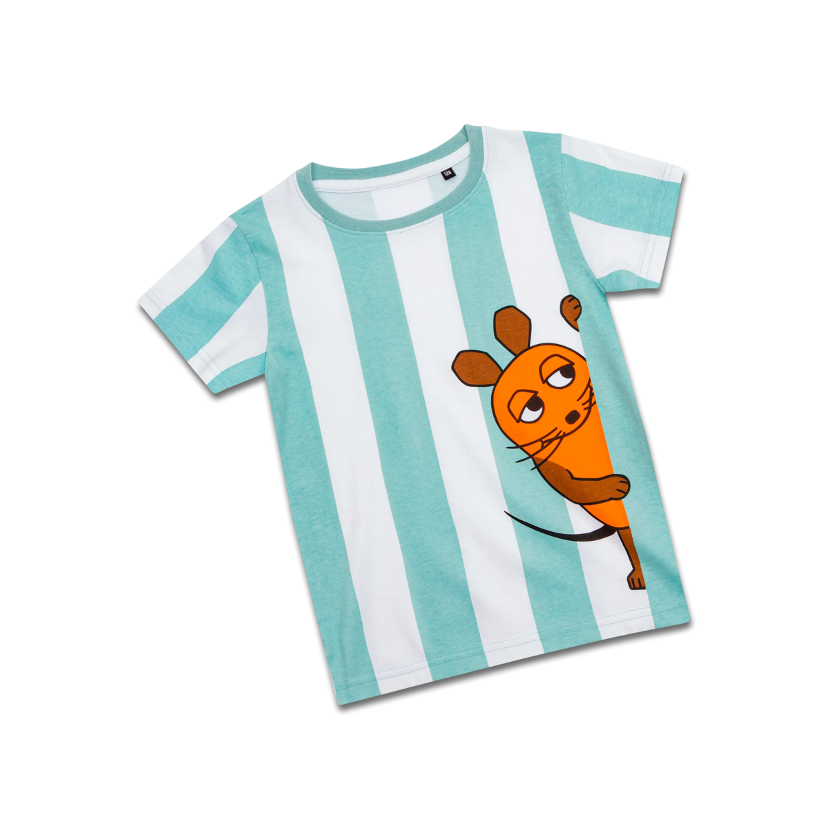 KOAA-The Mouse "Look" Stripes-T-shirt hvid/grøn
