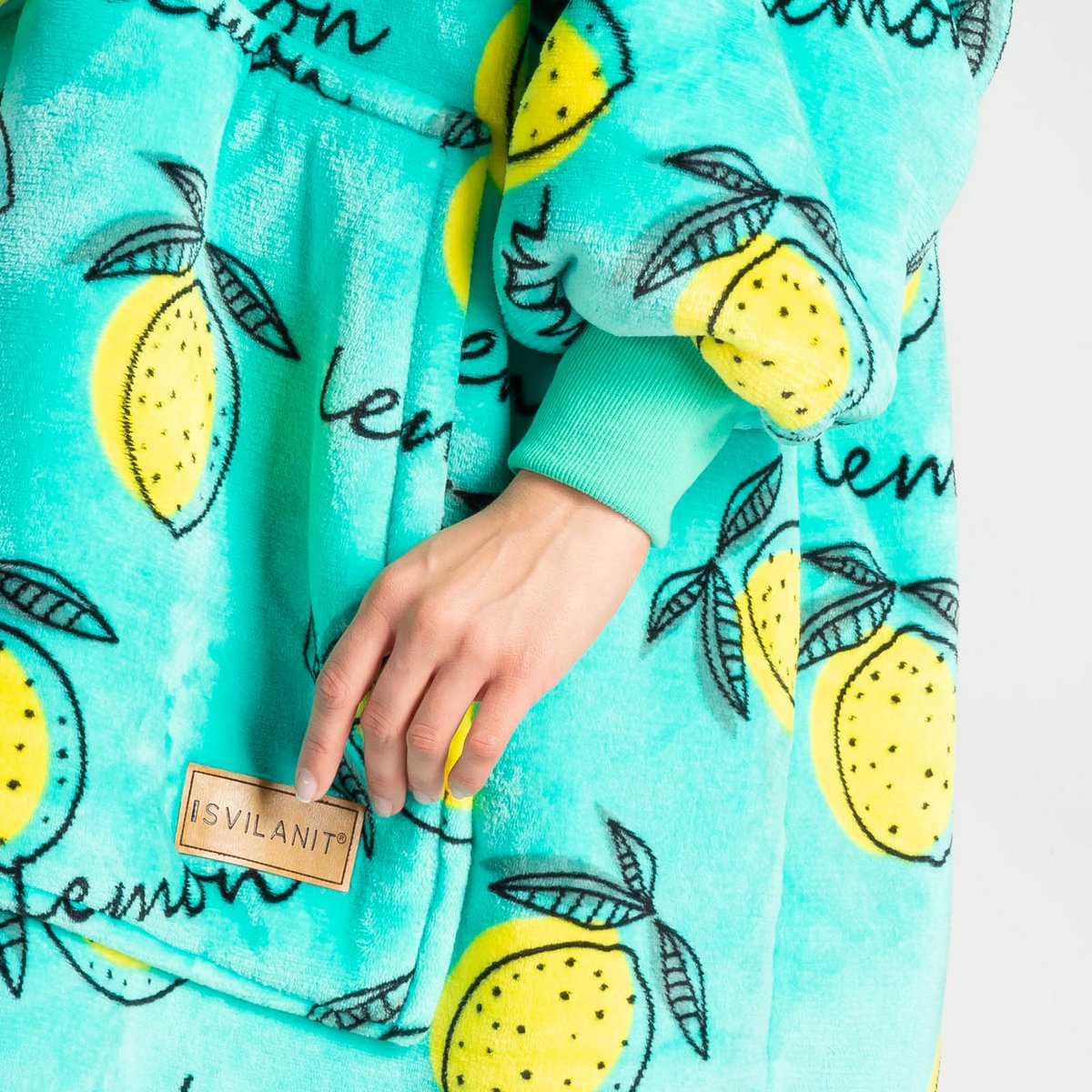 Vitapur - Hoodie Blanket - Lemon