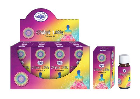 Green Tree Chakra Lotus Fragrance Oil 10 Ml
