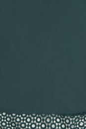 EU STOCK Tessa Lace Embroidered Sleeved Dress in Dark Green