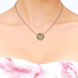 Collars Roller Pearl - argento e oro