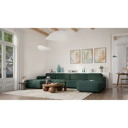 Modular Sofa GRACIA - U-shaped 180 x 360 x 180 cm - Green