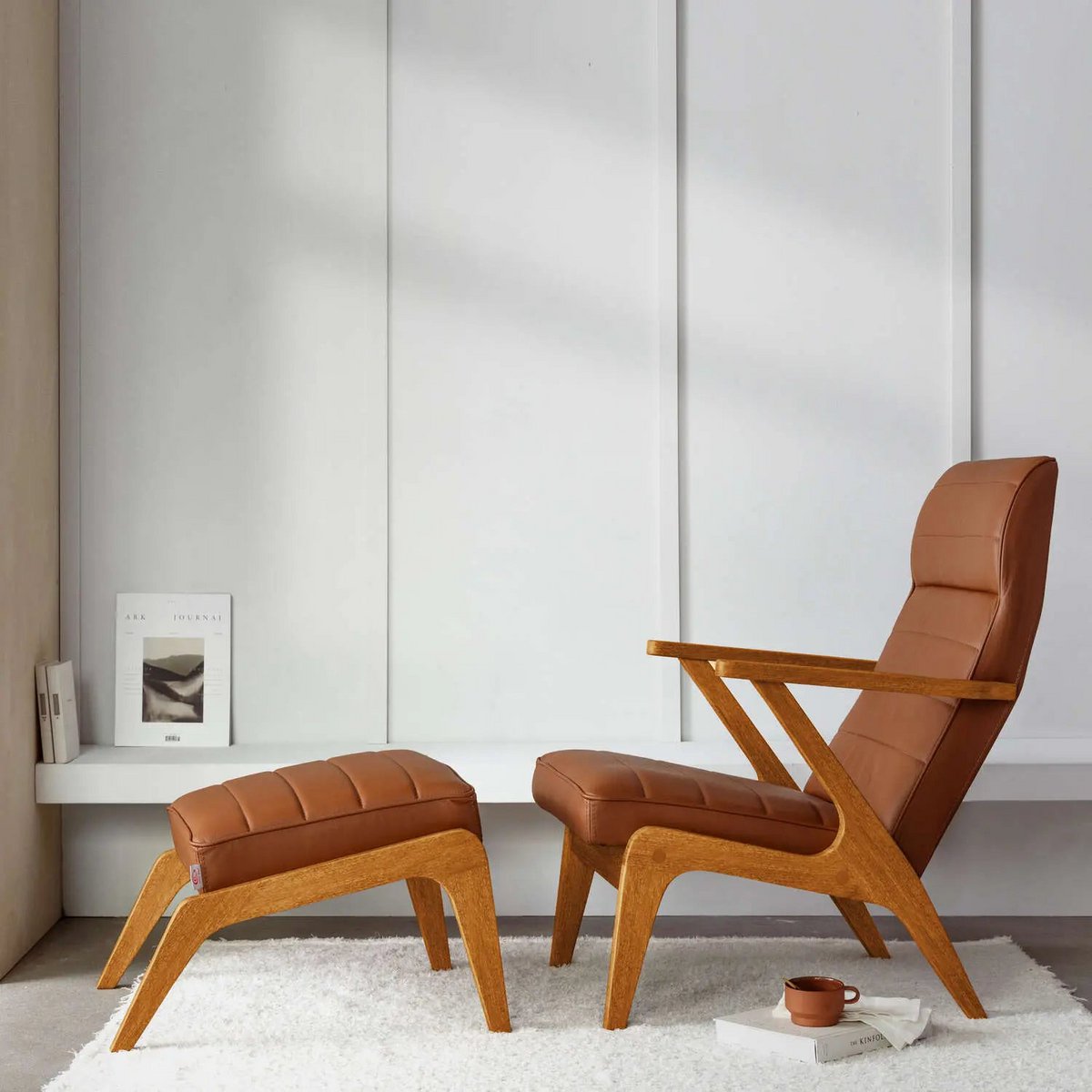Apollo Lounge Sessel - Leder