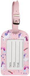 Koffer Anhänger Unicorn Rainbows