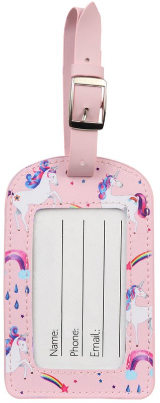 Koffer Anhänger Unicorn Rainbows
