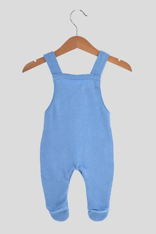 Baby strik bukser med beanie, striber