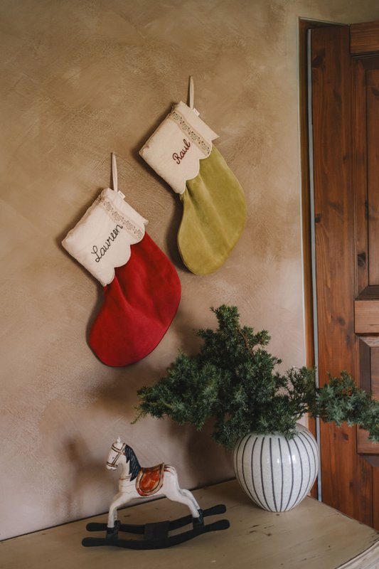 TISU Christmas Stocking, Rouge