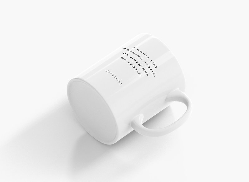 Tasse aus Keramik / "The Mug" Morning People
