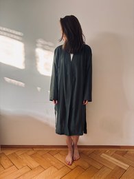 KIMONO - MØRKEGRØN