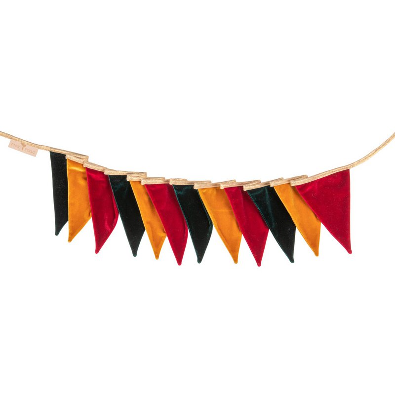 “Merry Christmas” velvet Garland, holiday home decor