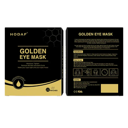 Golden eye mask 12 pieces