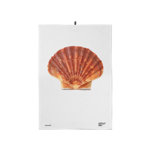 Cotton crustacean decorative tea towel