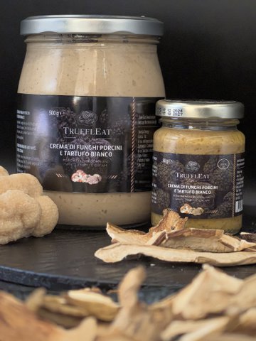 Crema di funghi porcini e tartufo bianco