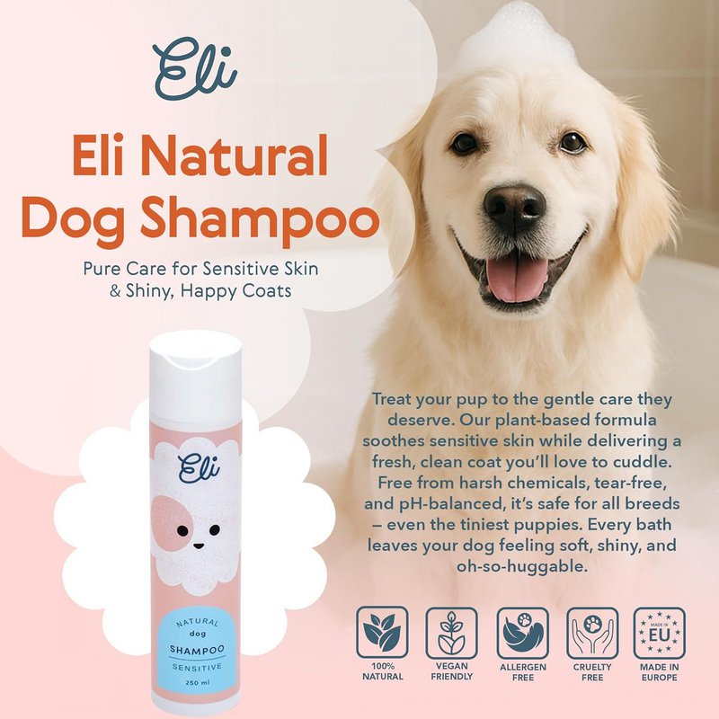 Natural dog shampoo SENSITIVE 250 ml