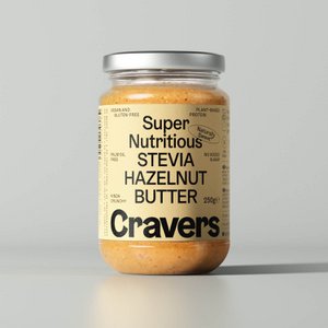 Stevia Hazelnut Butter, 6 Jars, 250g